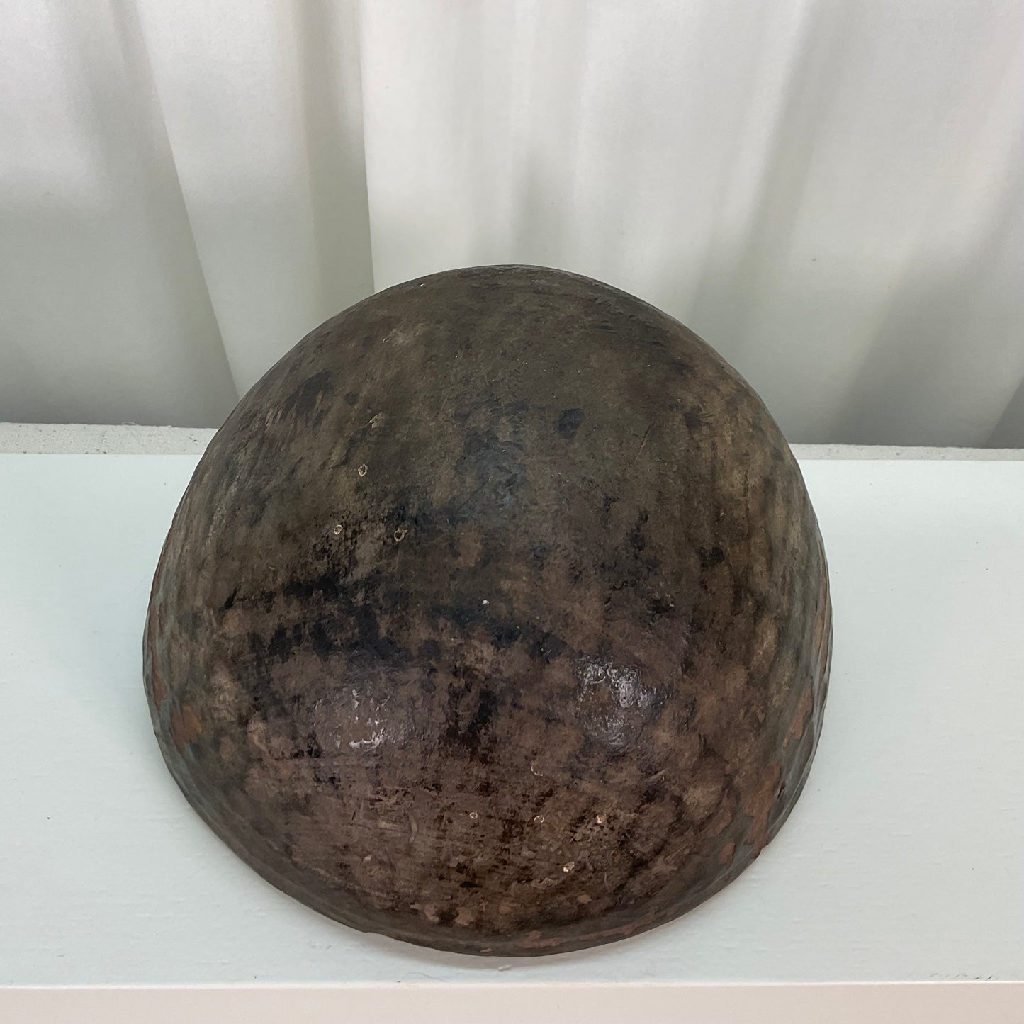 Vintage Touareg bowl in wood 17 cm #02