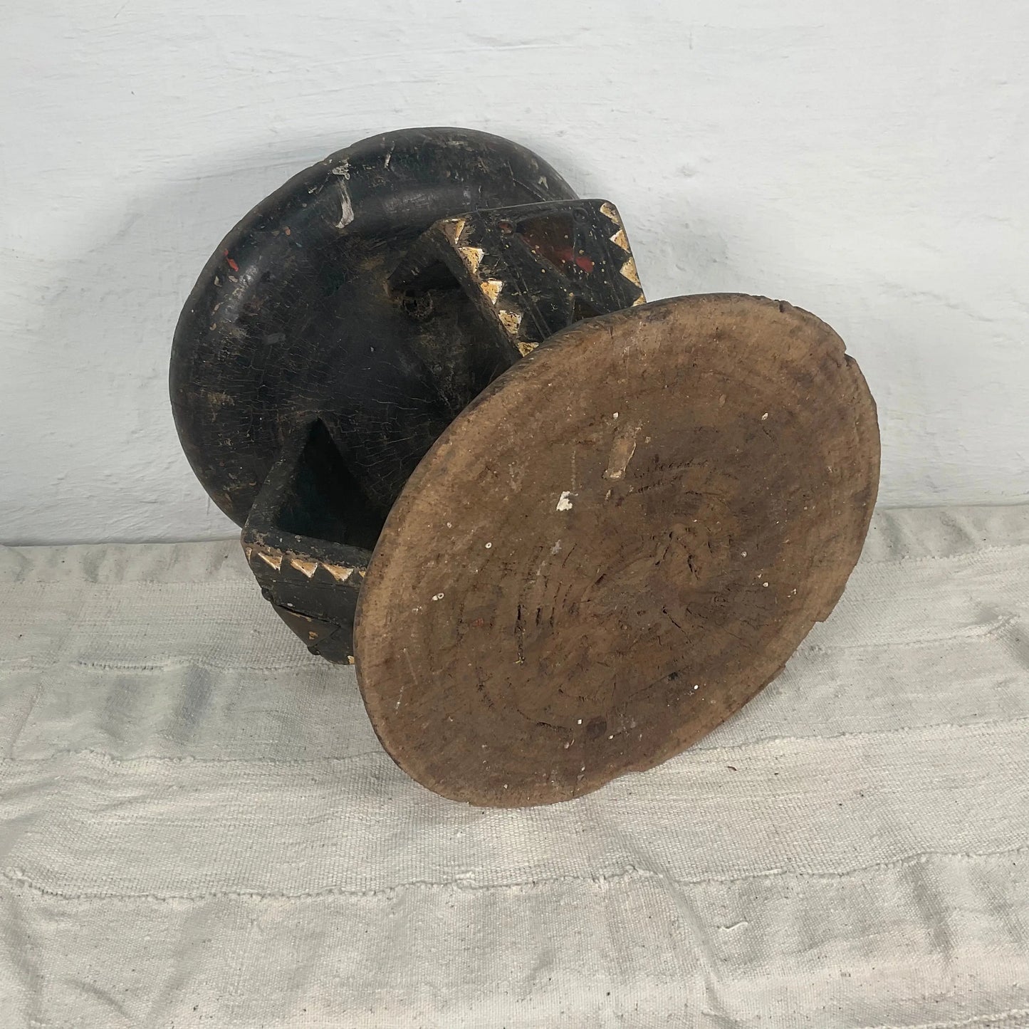 Vintage stool 38 cm