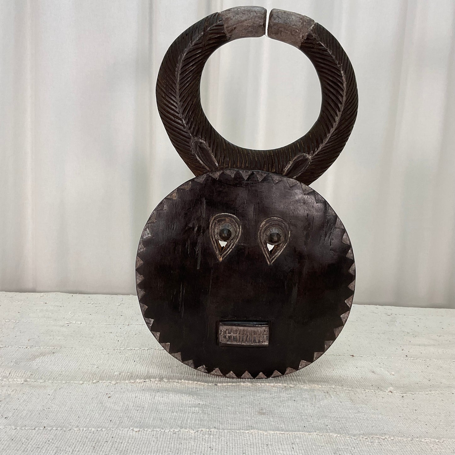 Moon mask 52 cm black