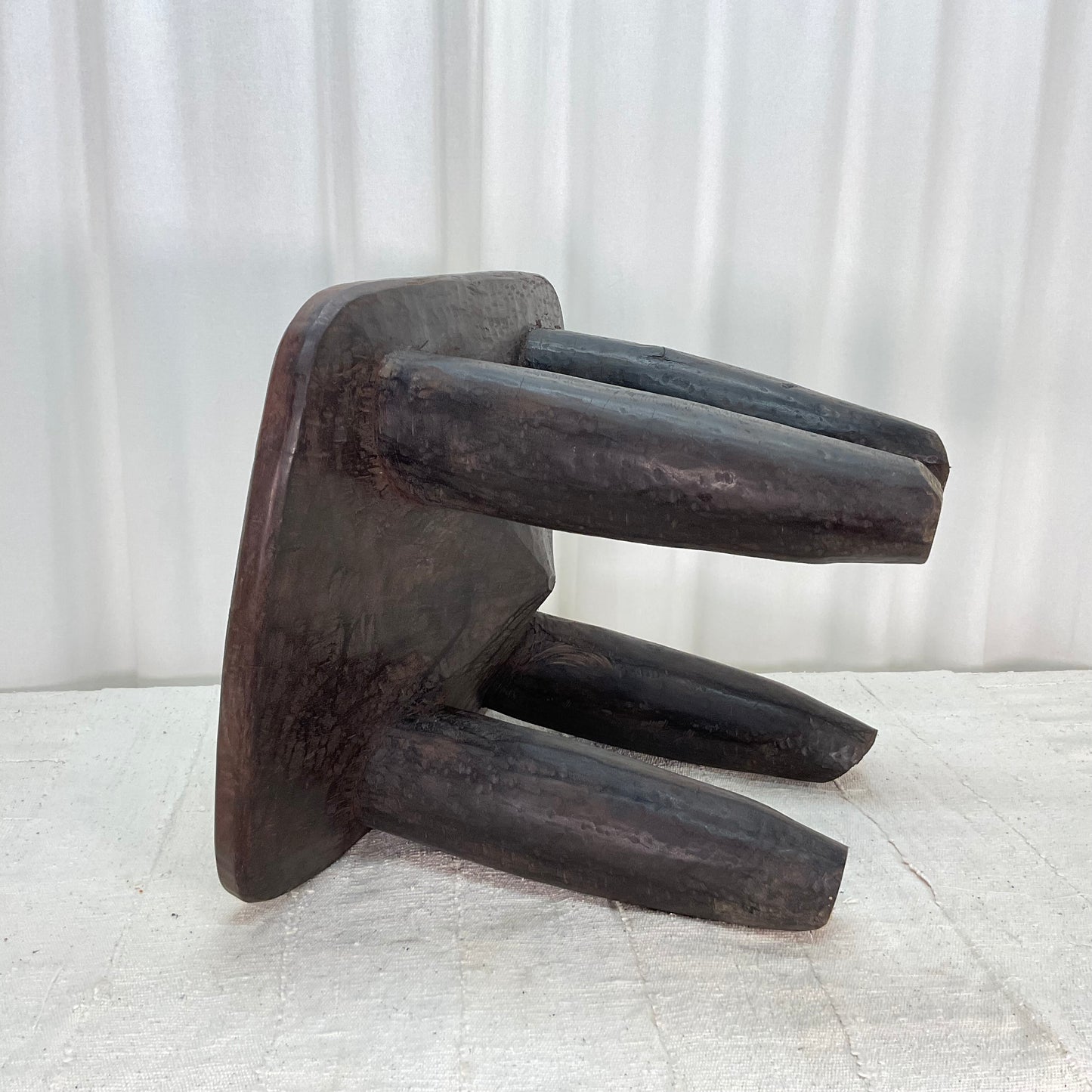 Senufo stool 45cm Iroko #01