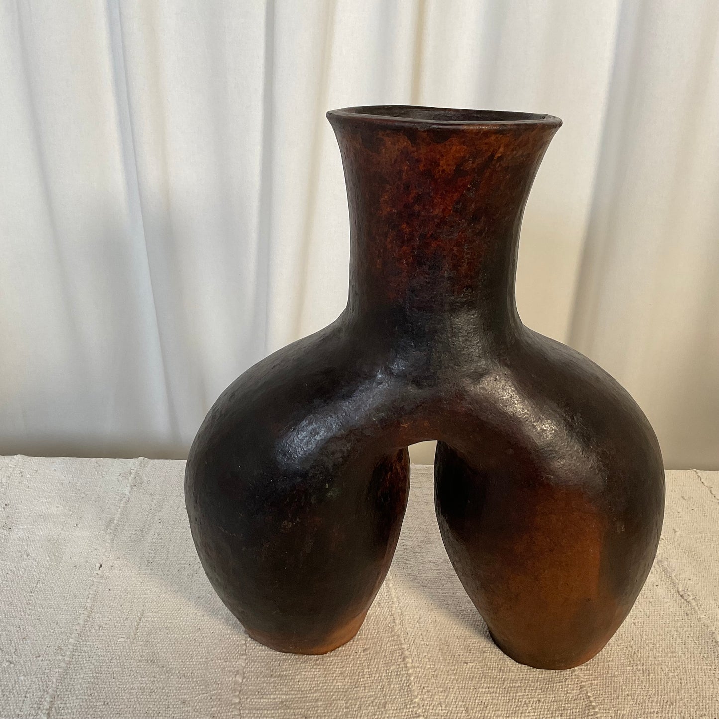 Coco fesse vase ceramic 39 cm #07