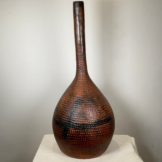 Vase Model D long neck #06 | IVORY COAST