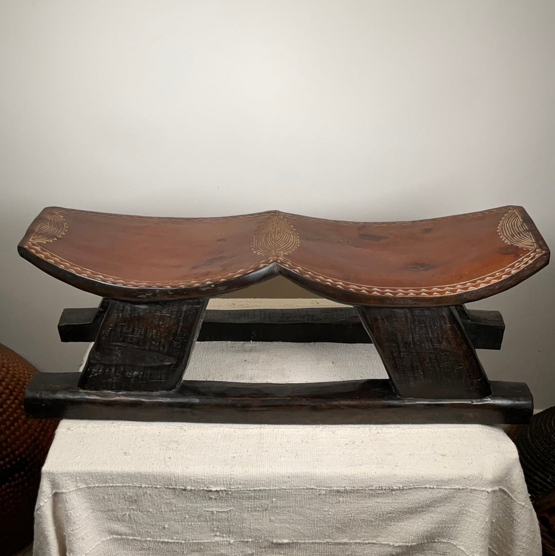 Couple stool VINTAGE #01 | IVORY COAST