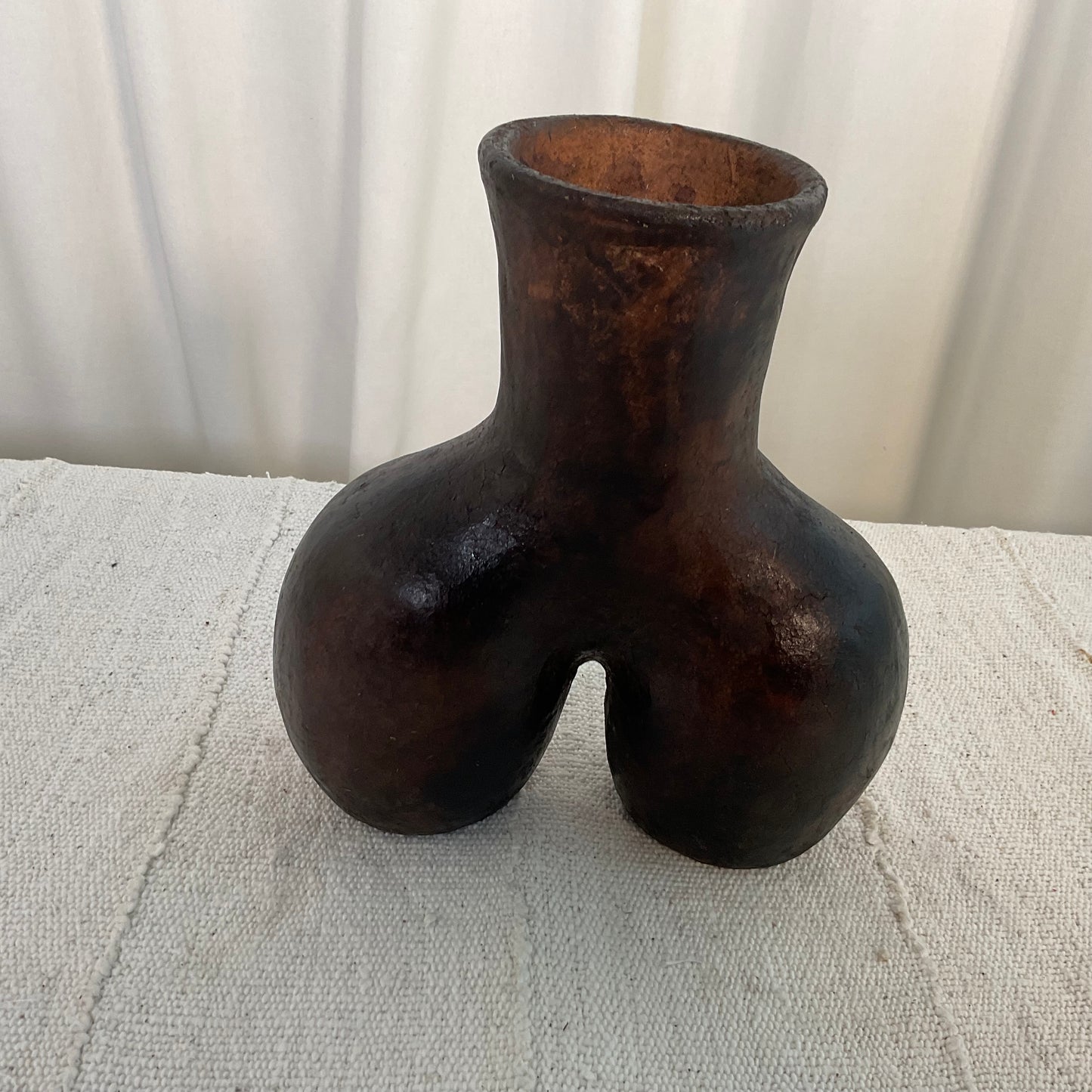 Coco fesse vase ceramic 23cm #04