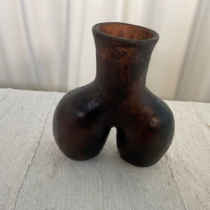 Coco fesse vase ceramic 23cm #04