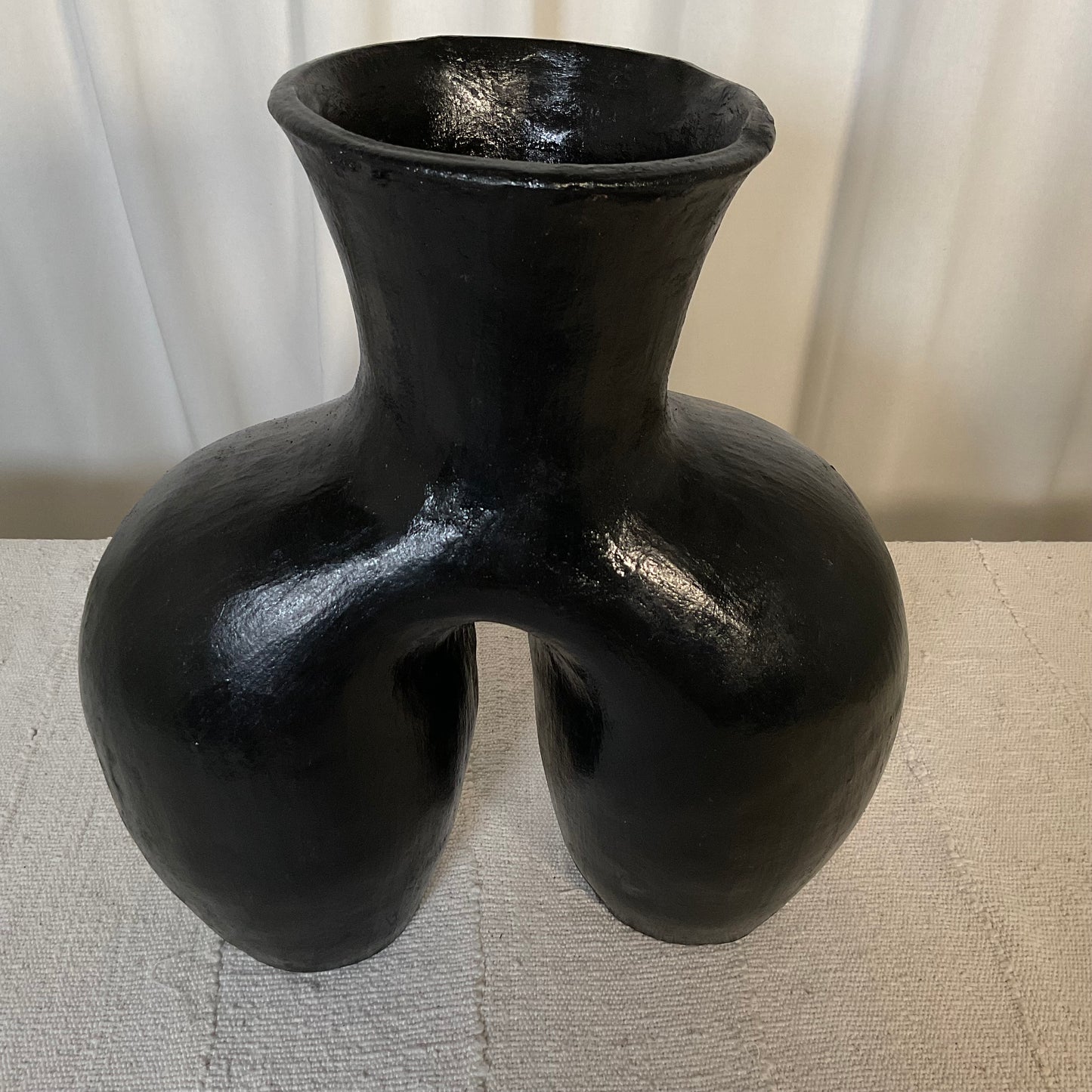 Coco fesse vase ceramic 39 cm #08