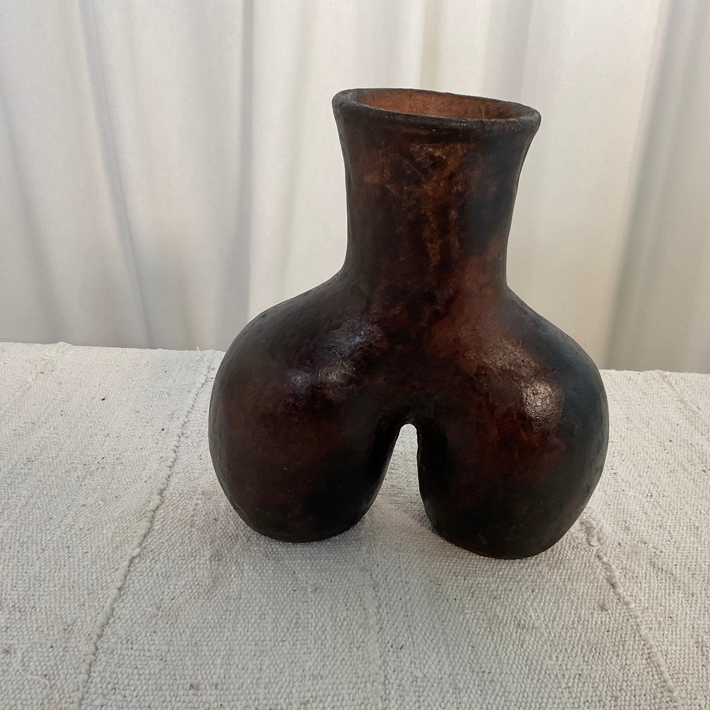 Coco fesse vase ceramic 23cm #04