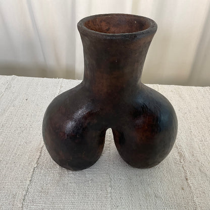 Coco fesse vase ceramic 23cm #04