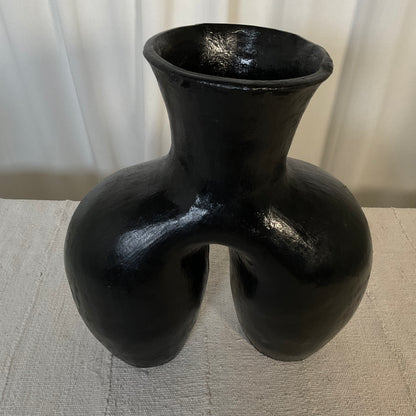 Coco fesse vase ceramic 39 cm #08