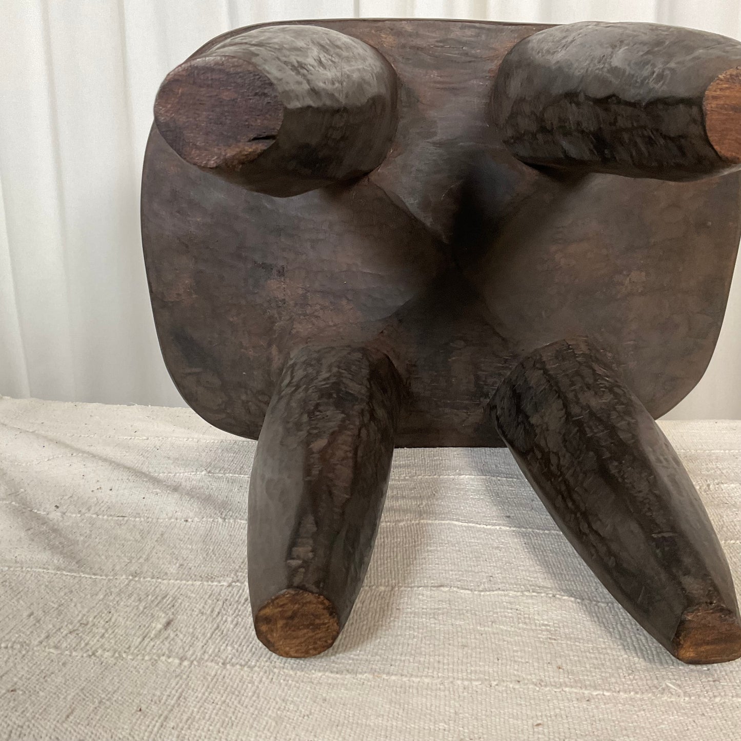 Senufo stool 53cm Iroko #01