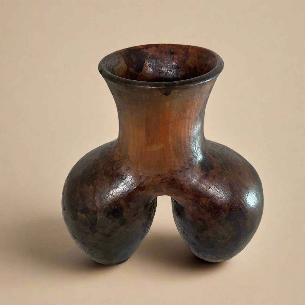 Coco fesse vase ceramic 29cm #04