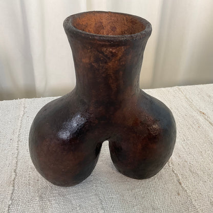 Coco fesse vase ceramic 23cm #04