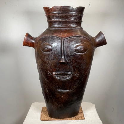 Vase mask L  #01 | IVORY COAST