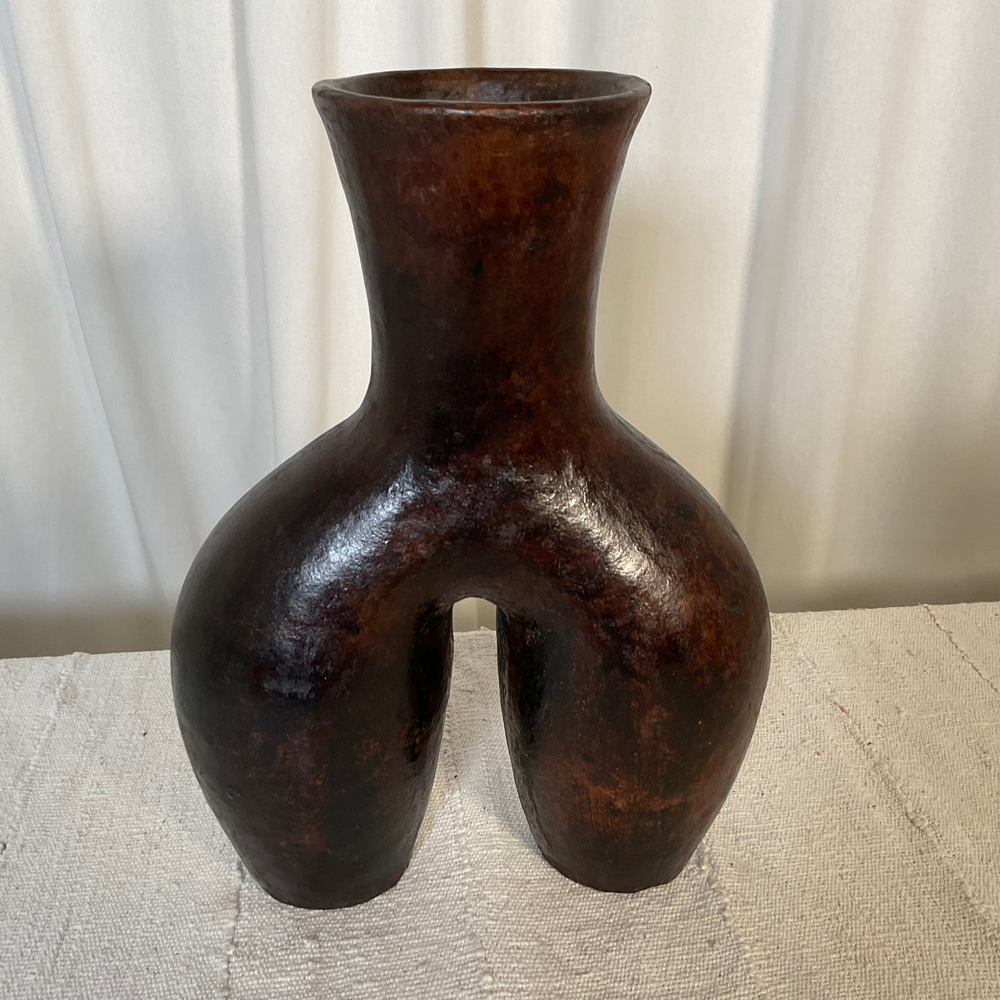 Coco fesse vase ceramic  39 cm #05