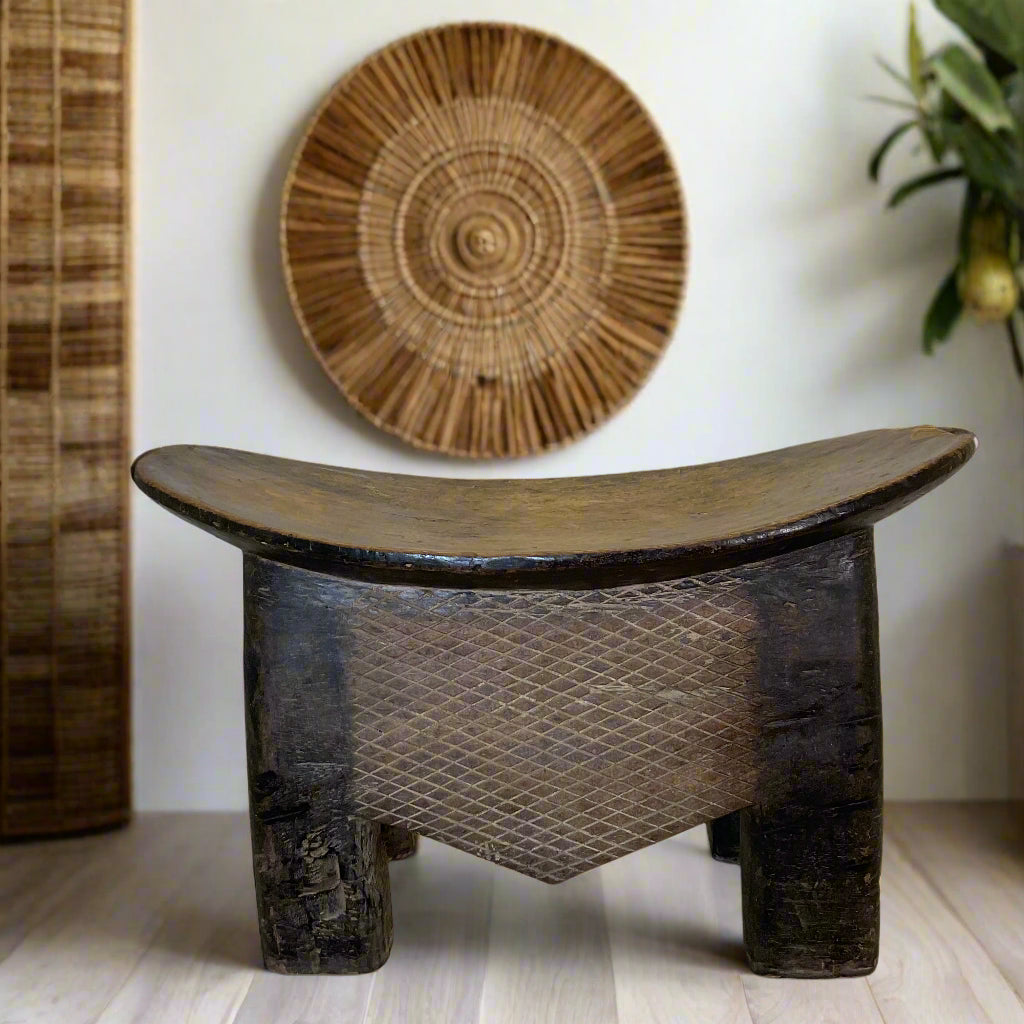 Tabouret vintage #01 | CÔTE D'IVOIRE