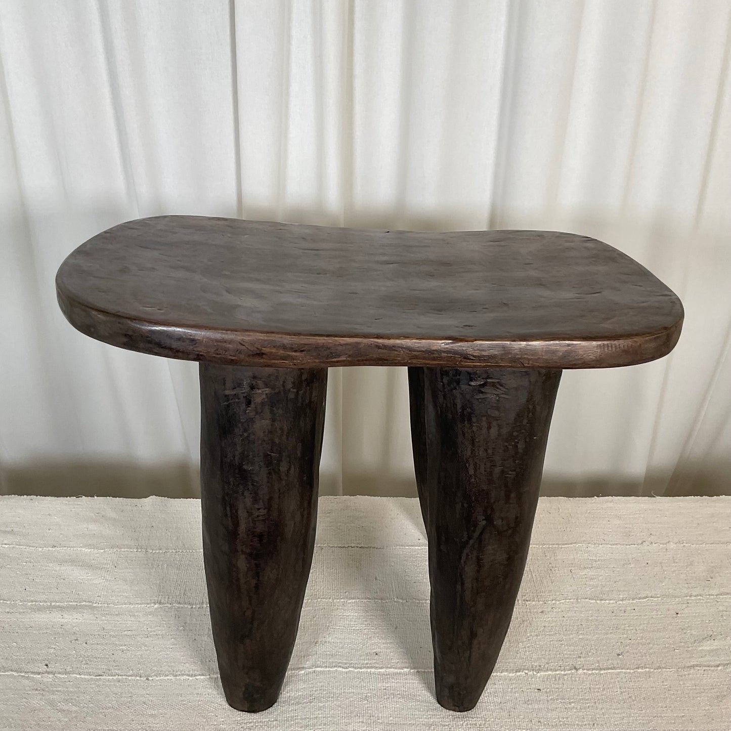 Senufo stool 53cm Iroko #01