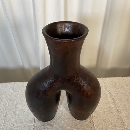 Coco fesse vase ceramic  39 cm #05