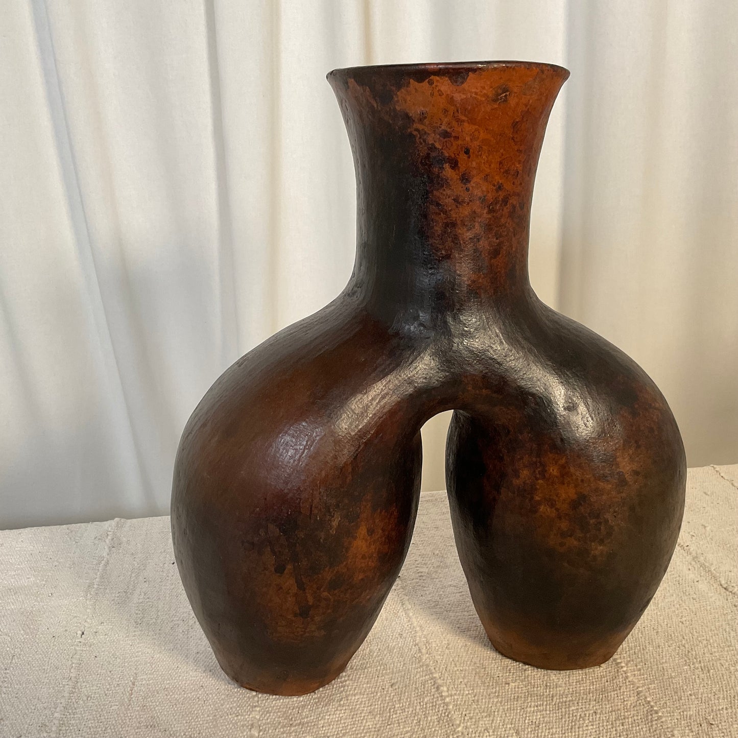 Coco fesse vase ceramic 39 cm #07