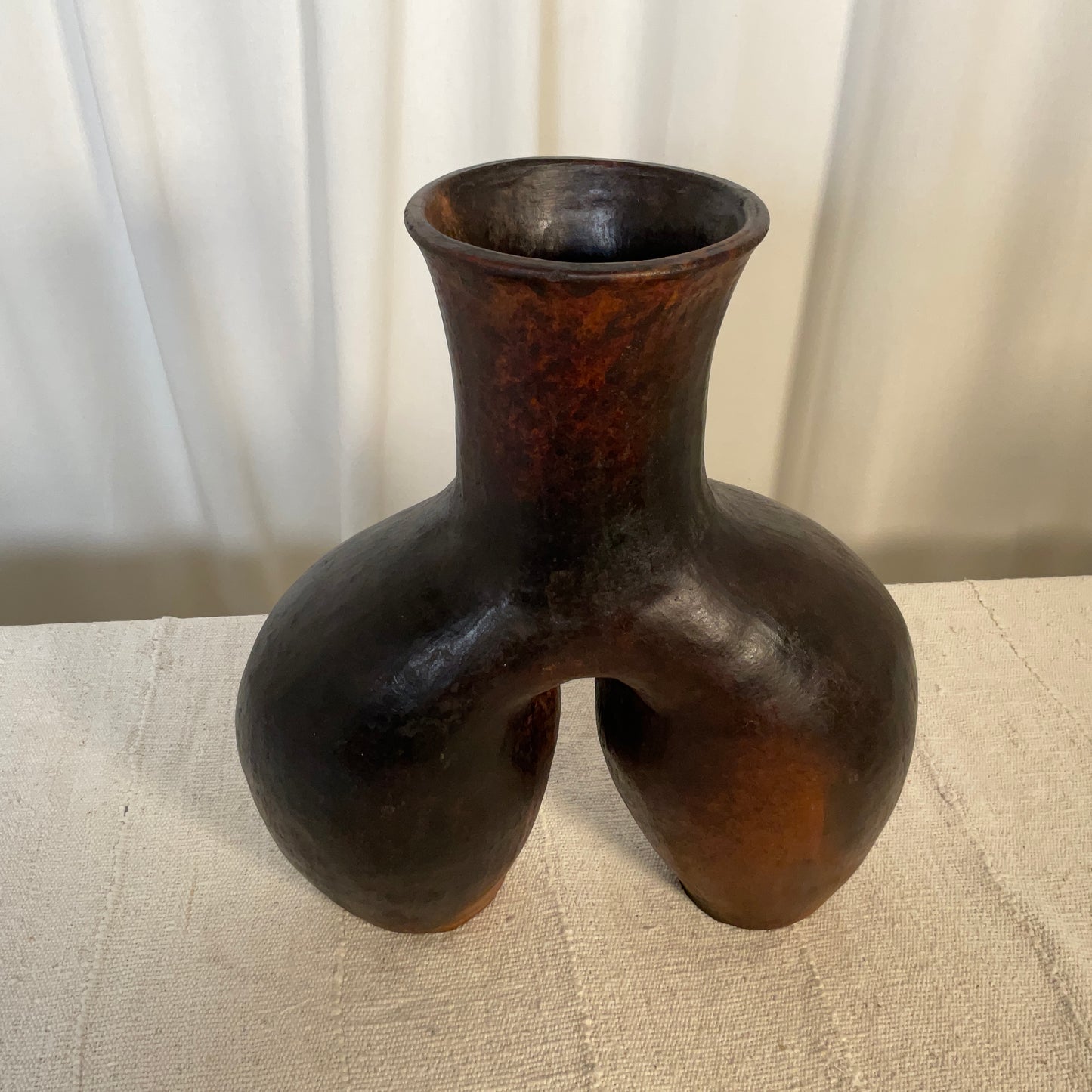 Coco fesse vase ceramic 39 cm #07