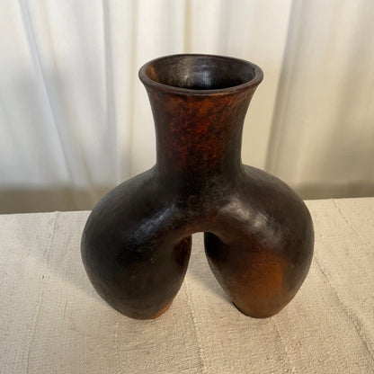 Coco fesse vase ceramic 39 cm #07