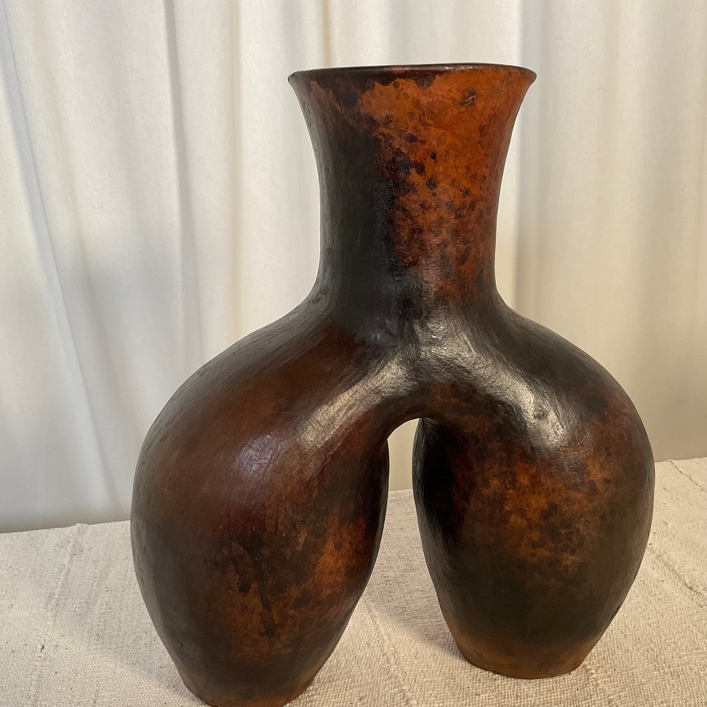 Coco fesse vase ceramic 39 cm #07
