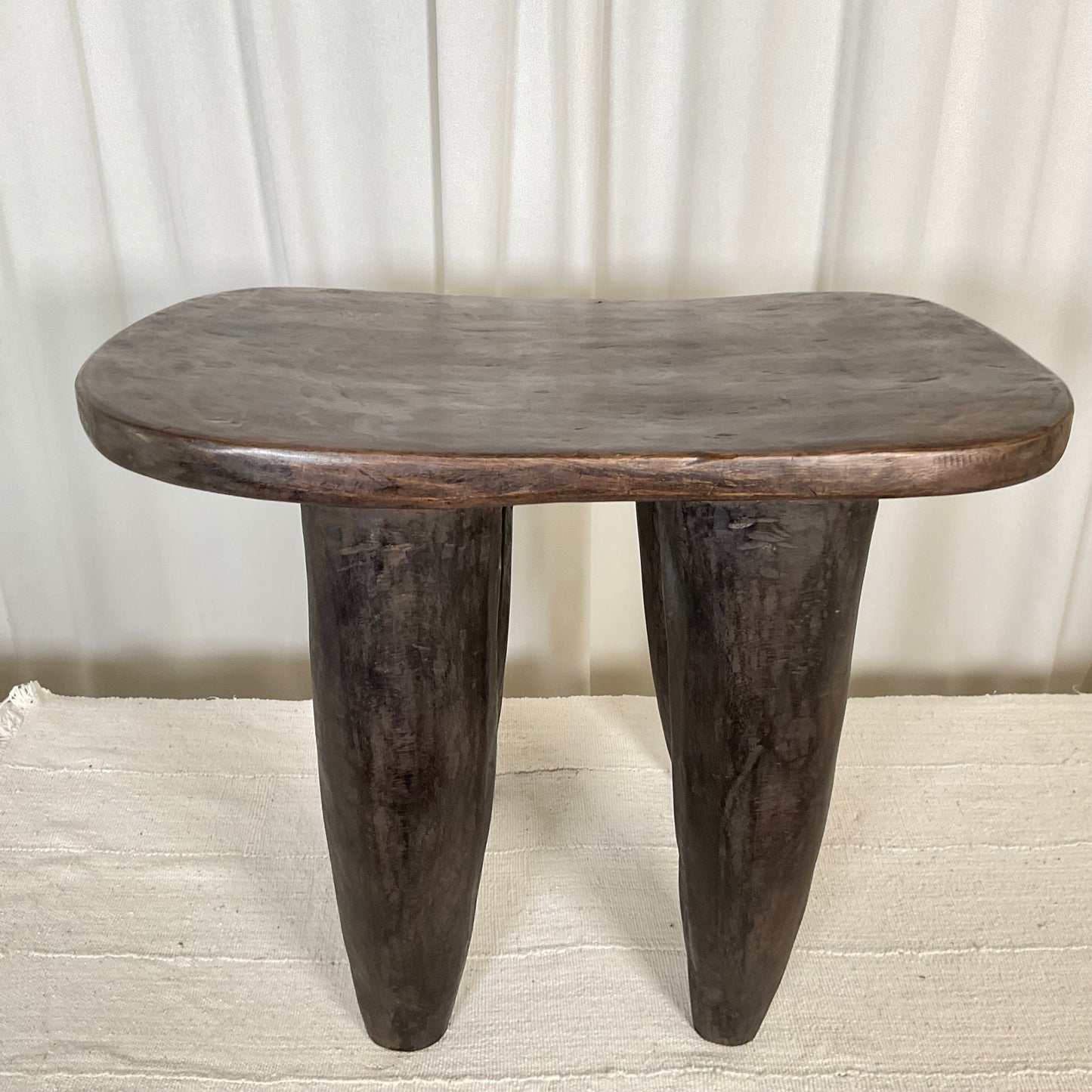 Senufo stool 53cm Iroko #01