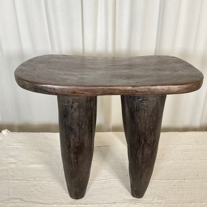 Senufo stool 53cm Iroko #01