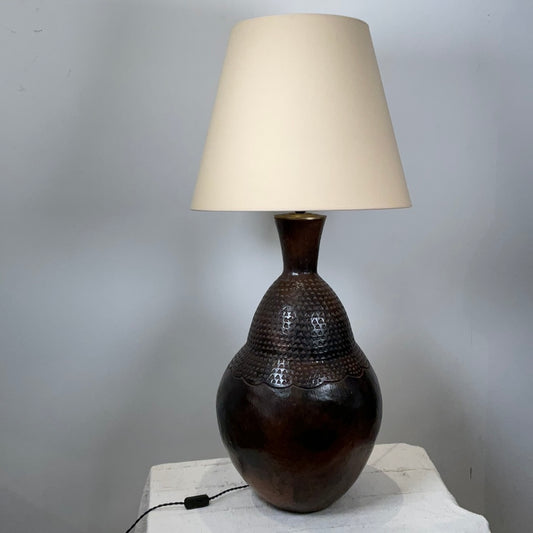 Standard lamp on vase #01 | IVORY COAST
