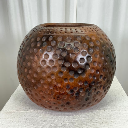 Vase model C dotted #03 | IVORY COAST