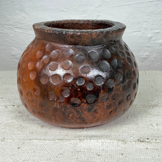 Vase model C dotted #01 | IVORY COAST