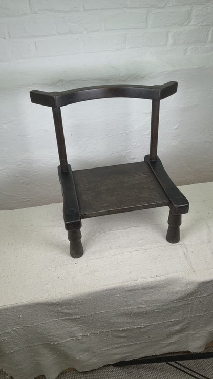 Baoulé Keteklé chair black #02 | IVORY COAST