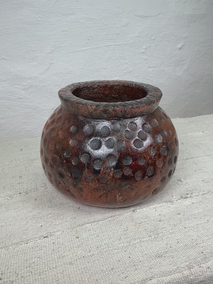 Vase model C dotted #01 | IVORY COAST