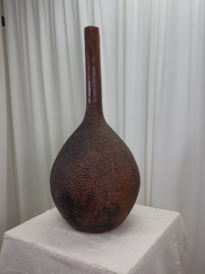 Vase Model D long neck #04 | IVORY COAST