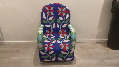 Yoruba beaded chair #01 | NIGERIA